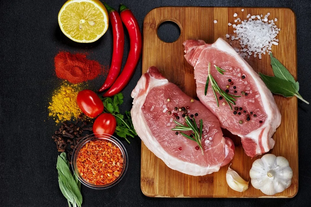 Aliments viandes et légumes chrononutrition